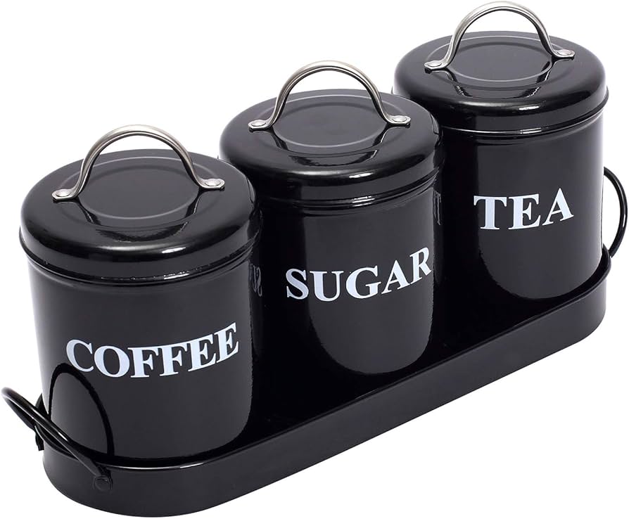 Set Of 3 Coffee Sugar Container Set, Seasoning Bottle Spice Jars, Multifunctional Kitchen Cereal Dispenser Storage Containers Set Of 3 Coffee Sugar Container Set, Seasoning Bottle Spice Jars, Multifunctional Kitchen Cereal Dispenser Storage Containers